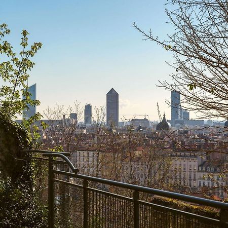 Apartamento Beau Duplex Avec Jardin Et Vue Lyon Exterior foto