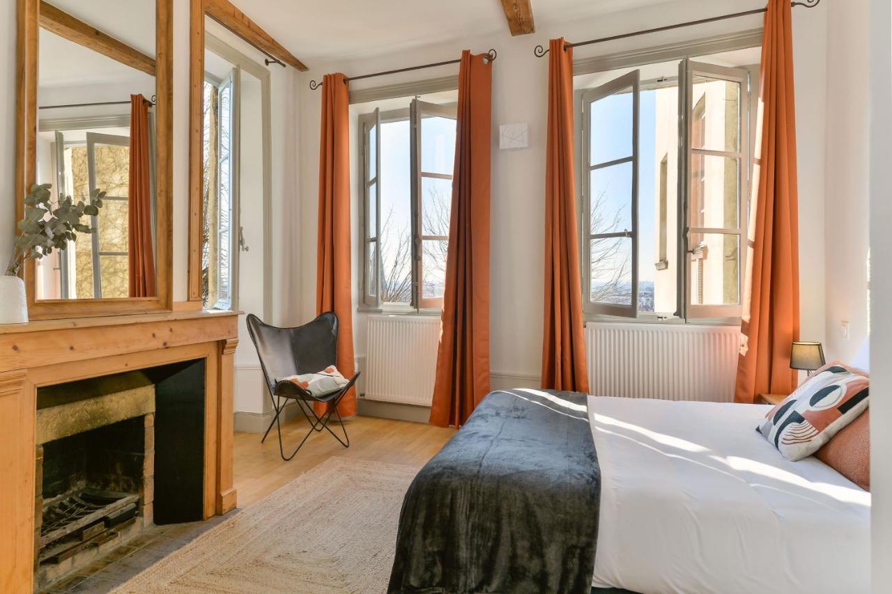 Apartamento Beau Duplex Avec Jardin Et Vue Lyon Exterior foto
