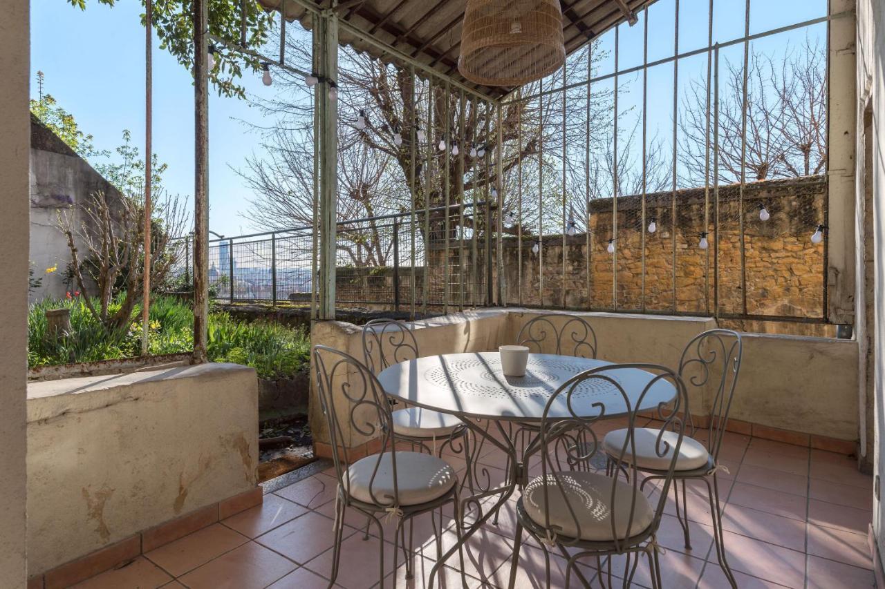 Apartamento Beau Duplex Avec Jardin Et Vue Lyon Exterior foto