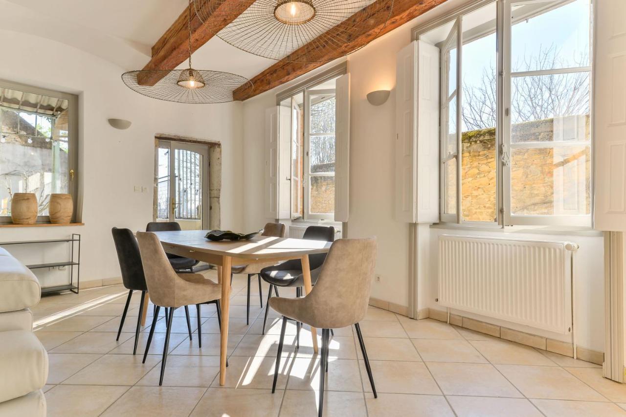 Apartamento Beau Duplex Avec Jardin Et Vue Lyon Exterior foto